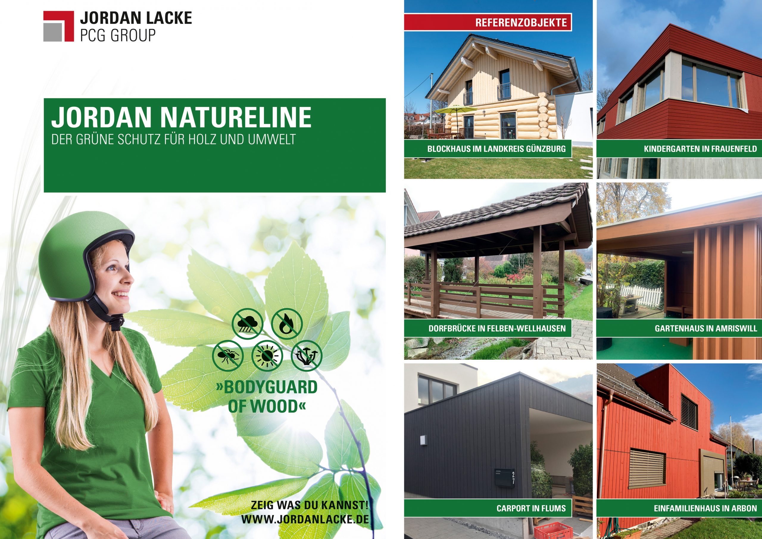 Erweiterte Natureline Broschüre von JORDAN Lacke – jetzt inklusive NATURE FIRE-PROTECT 210
