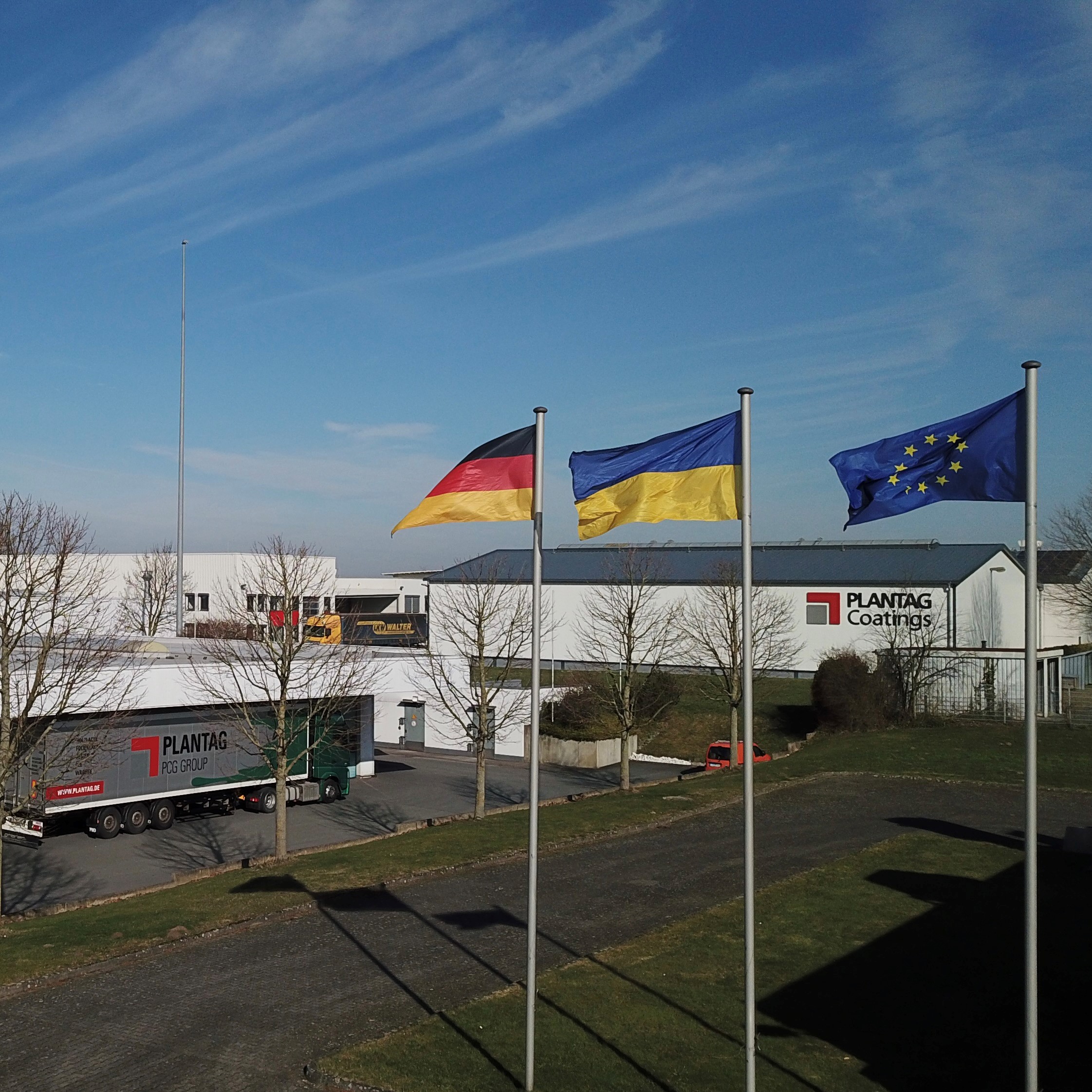 Wir zeigen Flagge