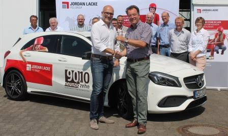 Erster JORDAN Lacke Premiumpartner